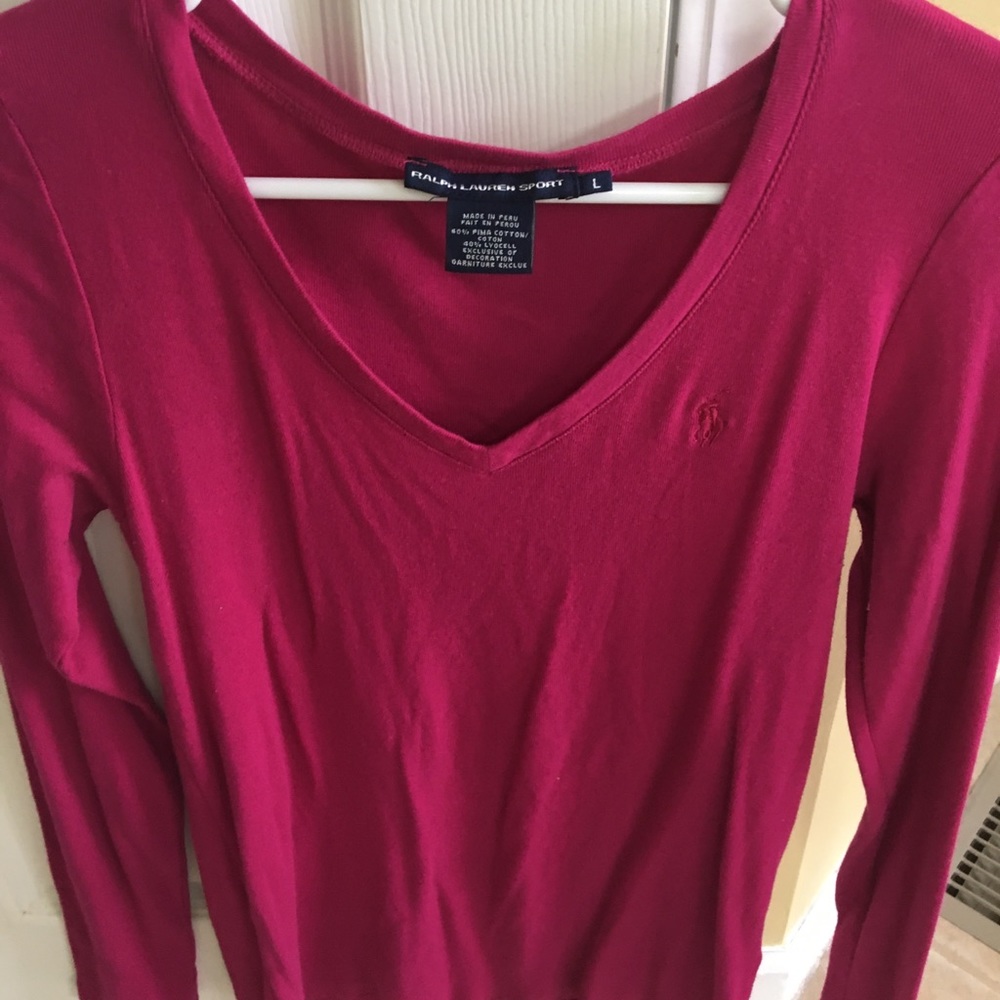 Long sleeve Ralph Lauren sweater shirt like new